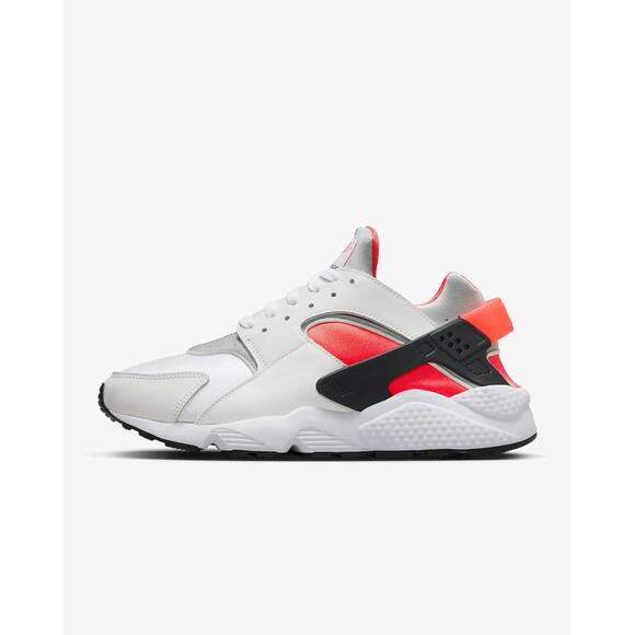 NEW Nike Air Huarache Mens White Infrared 23 Black Shoes DX4259 100 - SIZE 9 main image 6